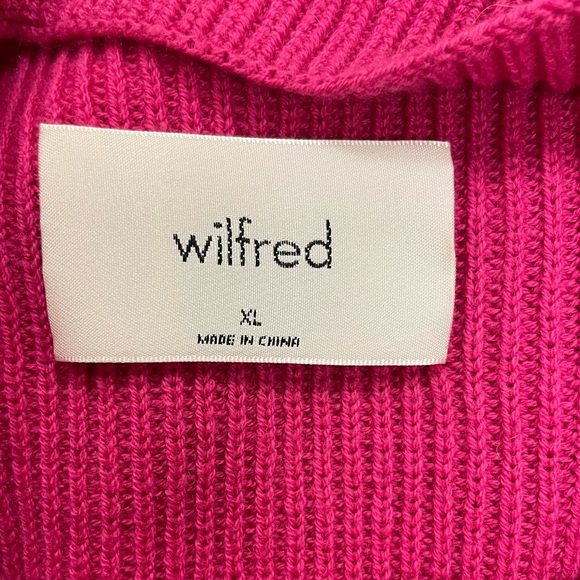 Wilfred Montpellier Waist Turtleneck wool blend sweater XL runs small - Picture 6 of 6